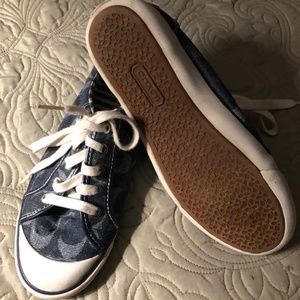 Coach Denim Barrett tennis shoes